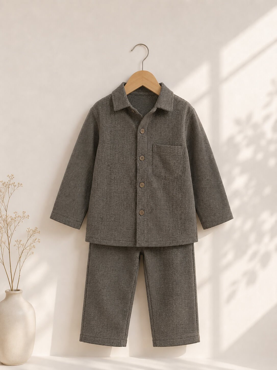 Unisex Grey Frost co-ord set