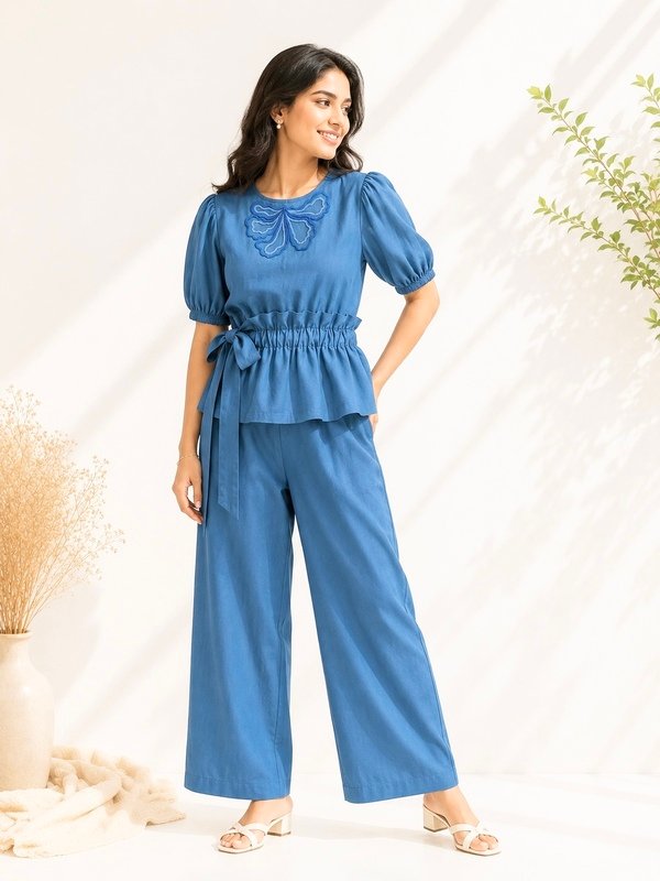 Blue Co-ord Set